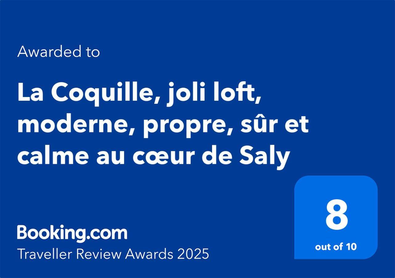 شقة "La Coquille", Joli Loft, Moderne, Propre, Sur Et Calme Au Coeur De Saly المظهر الخارجي الصورة